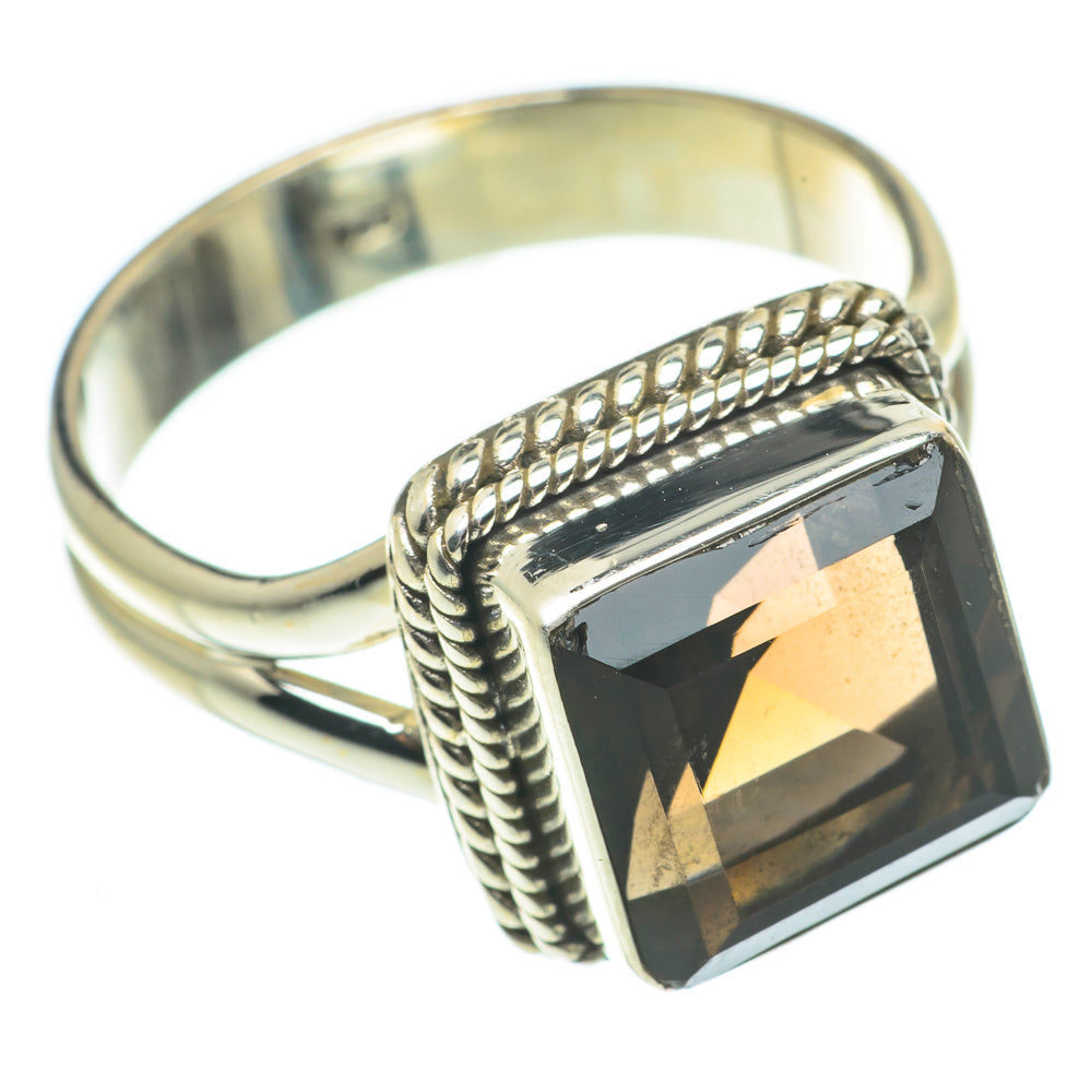 Smoky Quartz Rings handcrafted by Ana Silver Co - RING64765