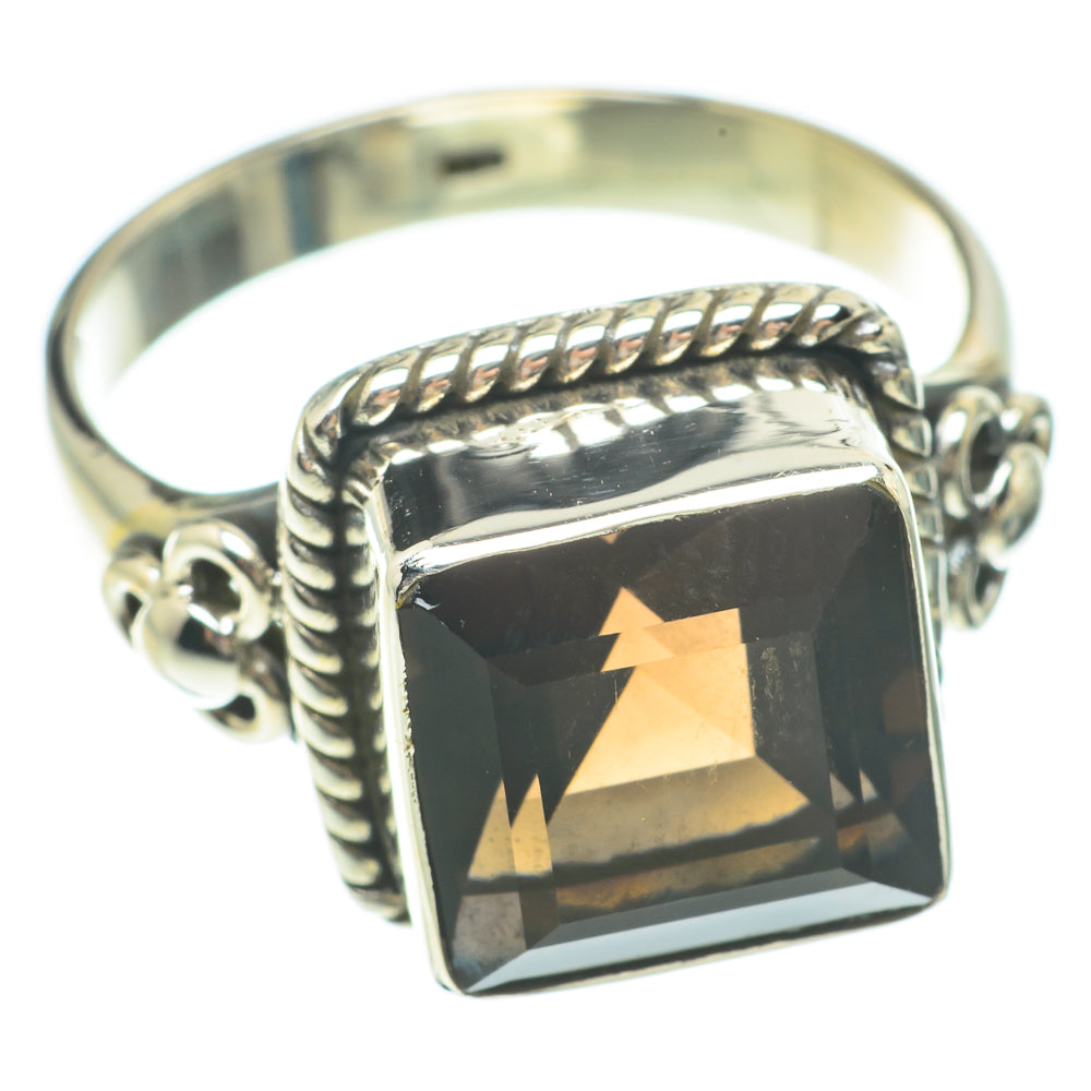 Smoky Quartz Rings handcrafted by Ana Silver Co - RING64814