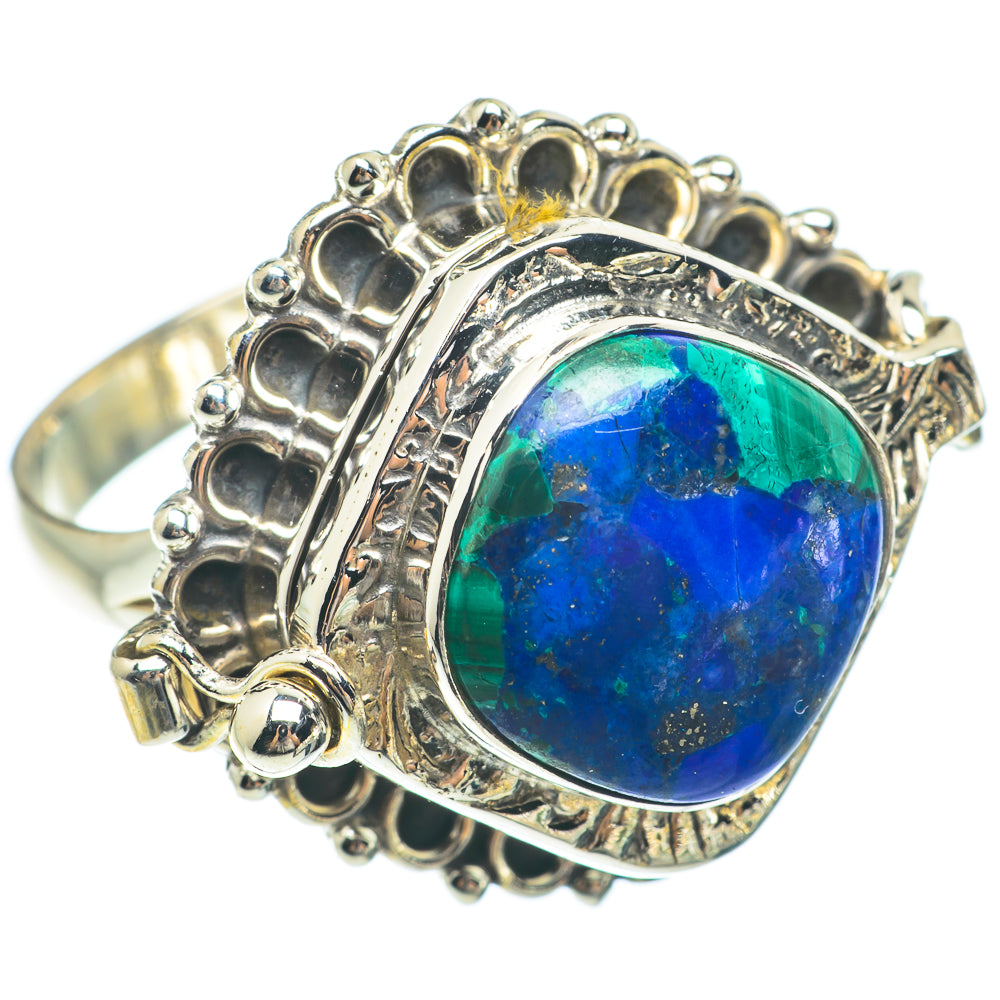 Azurite Rings handcrafted by Ana Silver Co - RING64854
