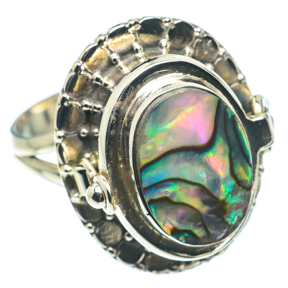 Abalone Shell Rings handcrafted by Ana Silver Co - RING64905