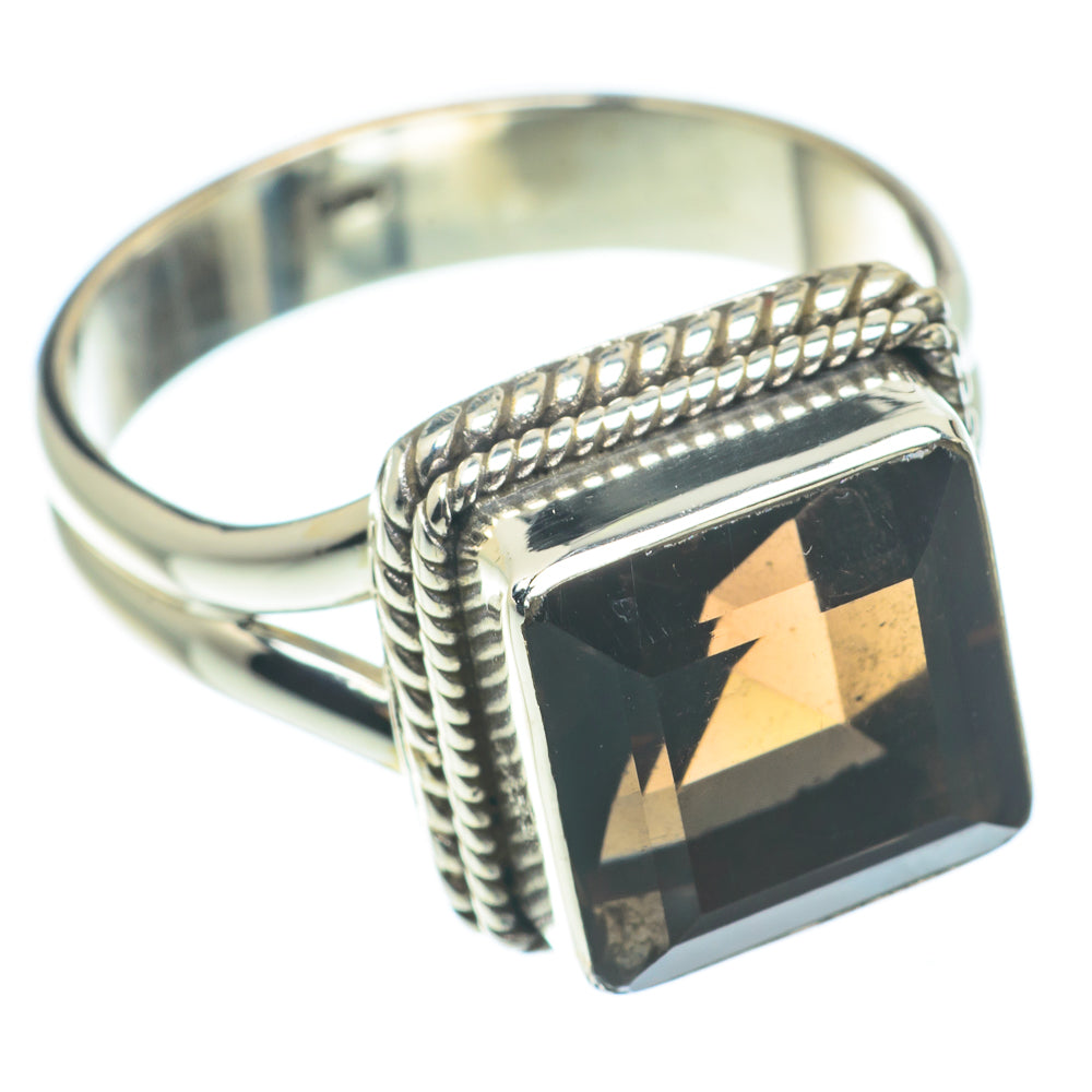 Smoky Quartz Rings handcrafted by Ana Silver Co - RING64916