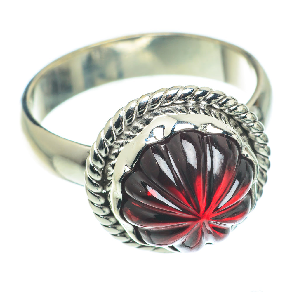Garnet Rings handcrafted by Ana Silver Co - RING64922