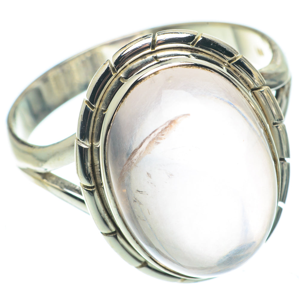 Rose Quartz Rings handcrafted by Ana Silver Co - RING64946