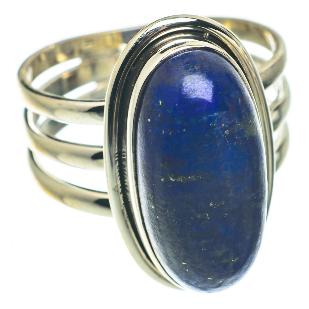 Lapis Lazuli Rings handcrafted by Ana Silver Co - RING65005
