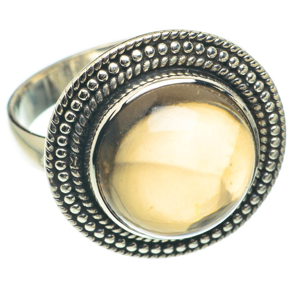 Smoky Quartz Rings handcrafted by Ana Silver Co - RING65046