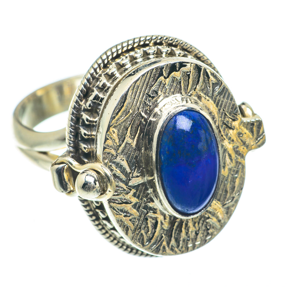 Lapis Lazuli Rings handcrafted by Ana Silver Co - RING65061