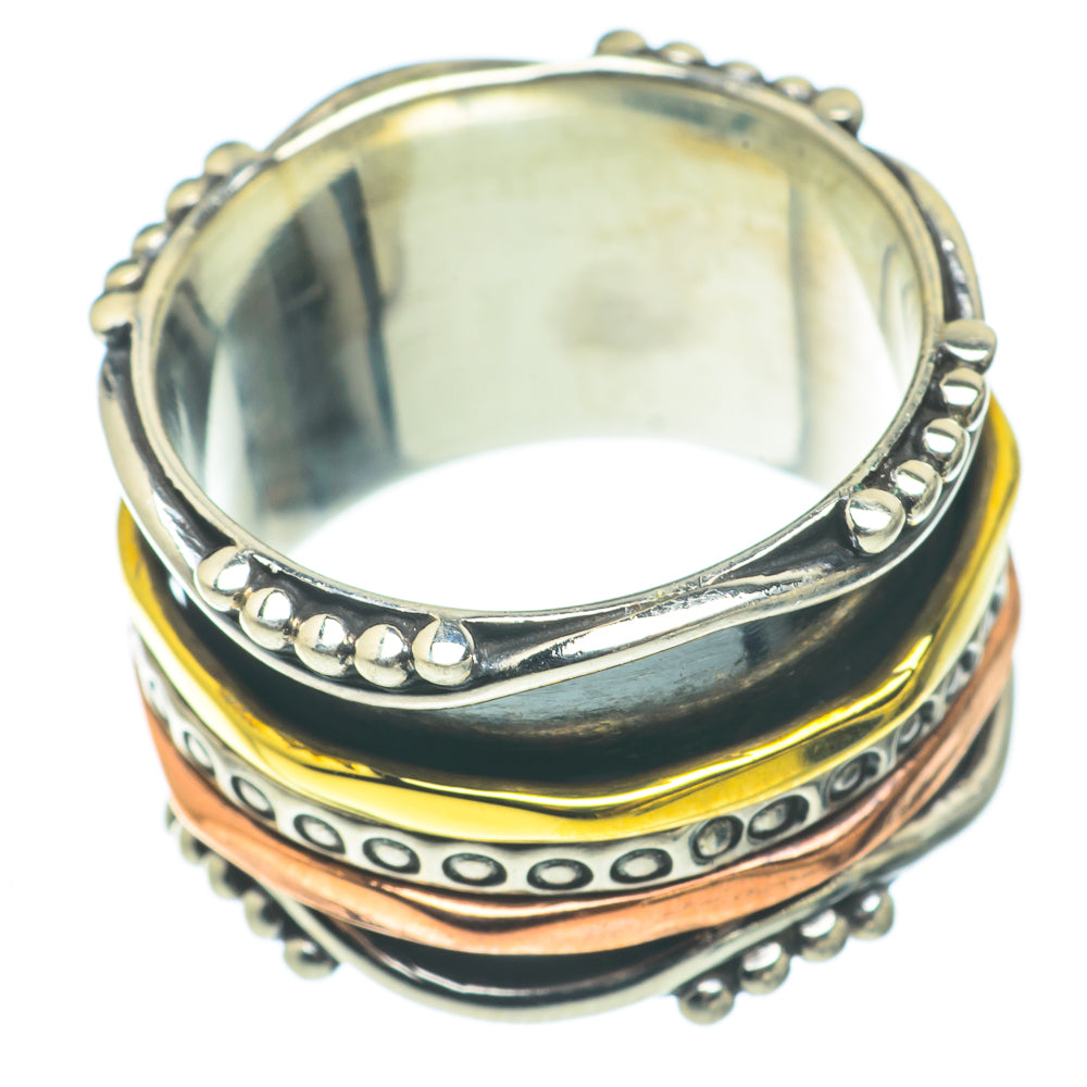 Meditation Spinner Rings handcrafted by Ana Silver Co - RING65121