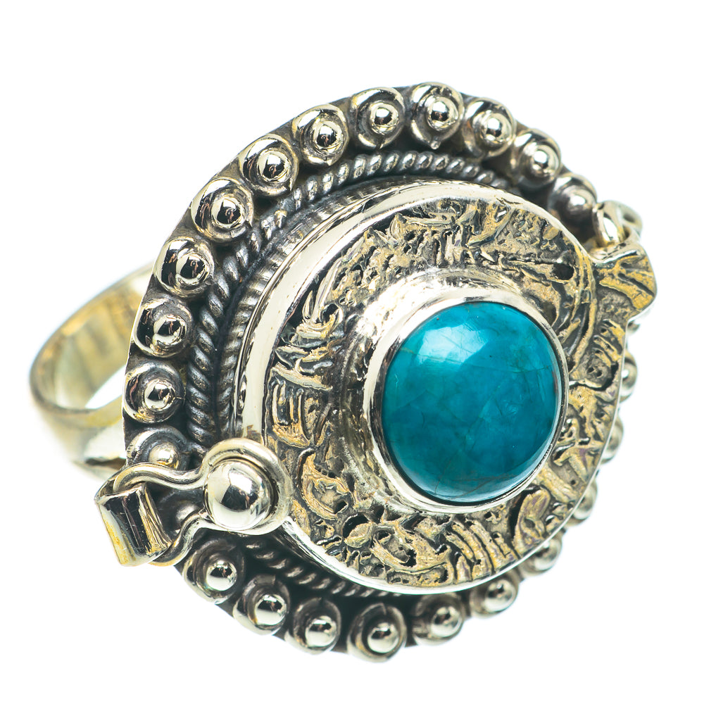 Chrysocolla Rings handcrafted by Ana Silver Co - RING65124