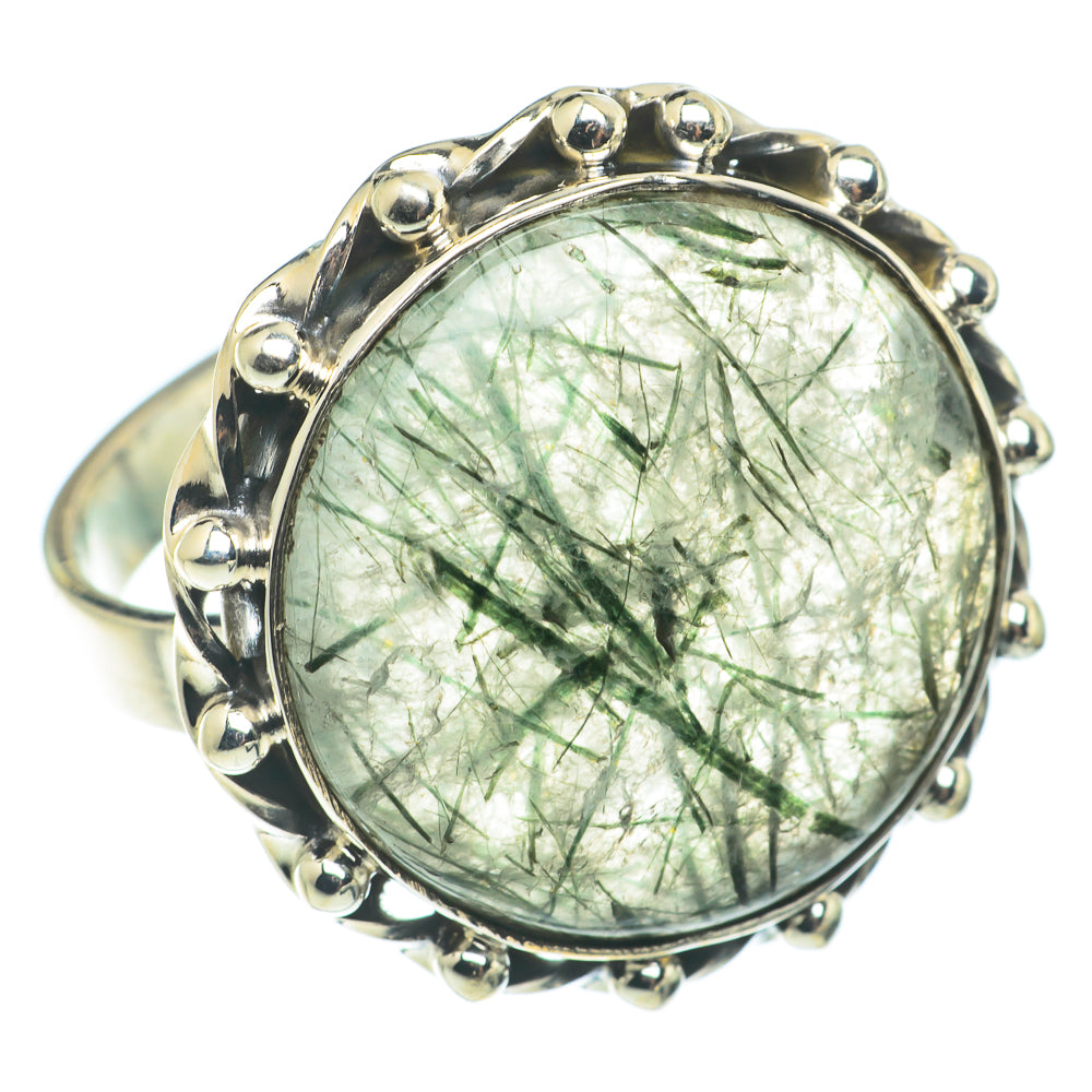 Tourmalinated Quartz Rings handcrafted by Ana Silver Co - RING65139