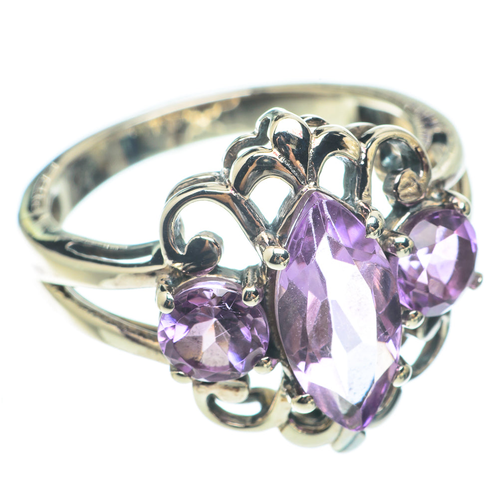 Amethyst Rings handcrafted by Ana Silver Co - RING65165