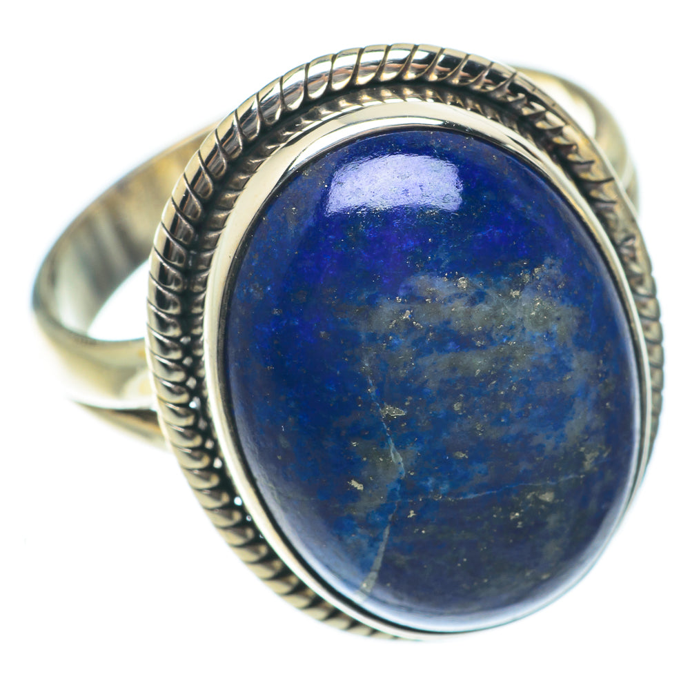 Lapis Lazuli Rings handcrafted by Ana Silver Co - RING65262