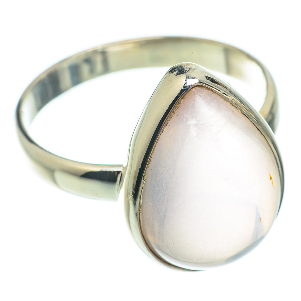 Rose Quartz Rings handcrafted by Ana Silver Co - RING65271