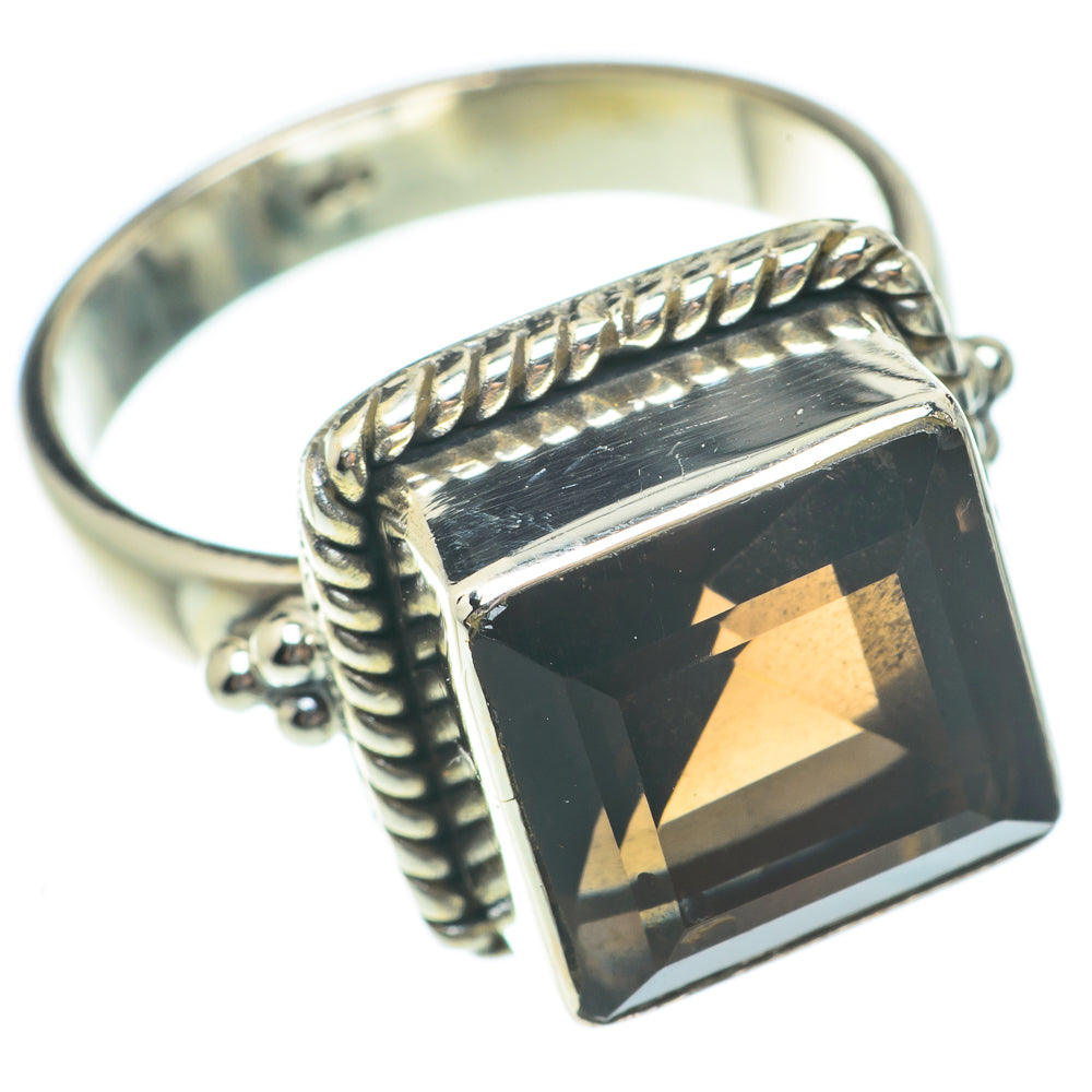 Smoky Quartz Rings handcrafted by Ana Silver Co - RING65290