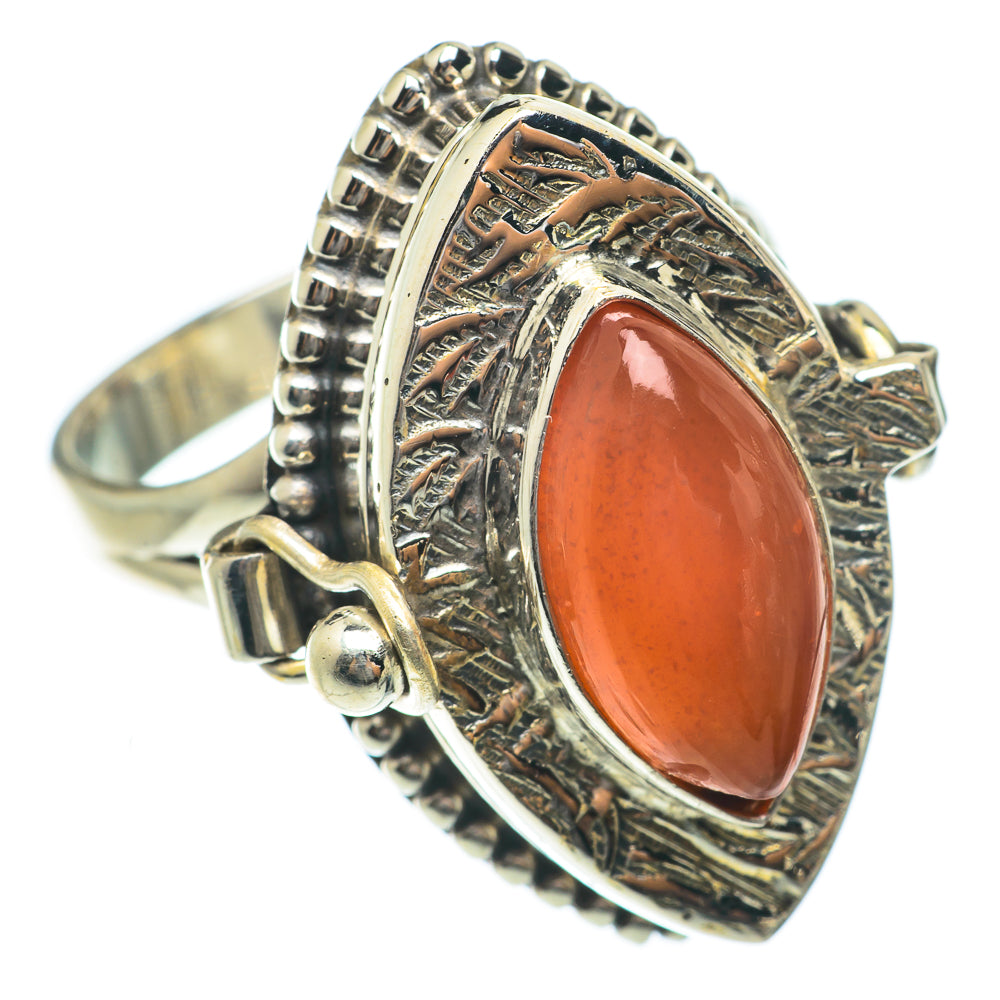 Carnelian Rings handcrafted by Ana Silver Co - RING65292