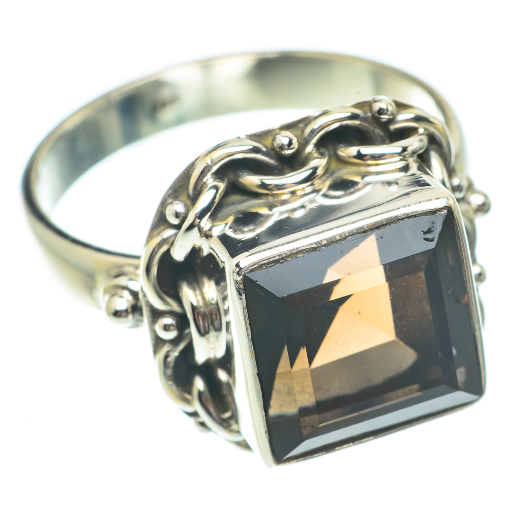 Smoky Quartz Rings handcrafted by Ana Silver Co - RING65312