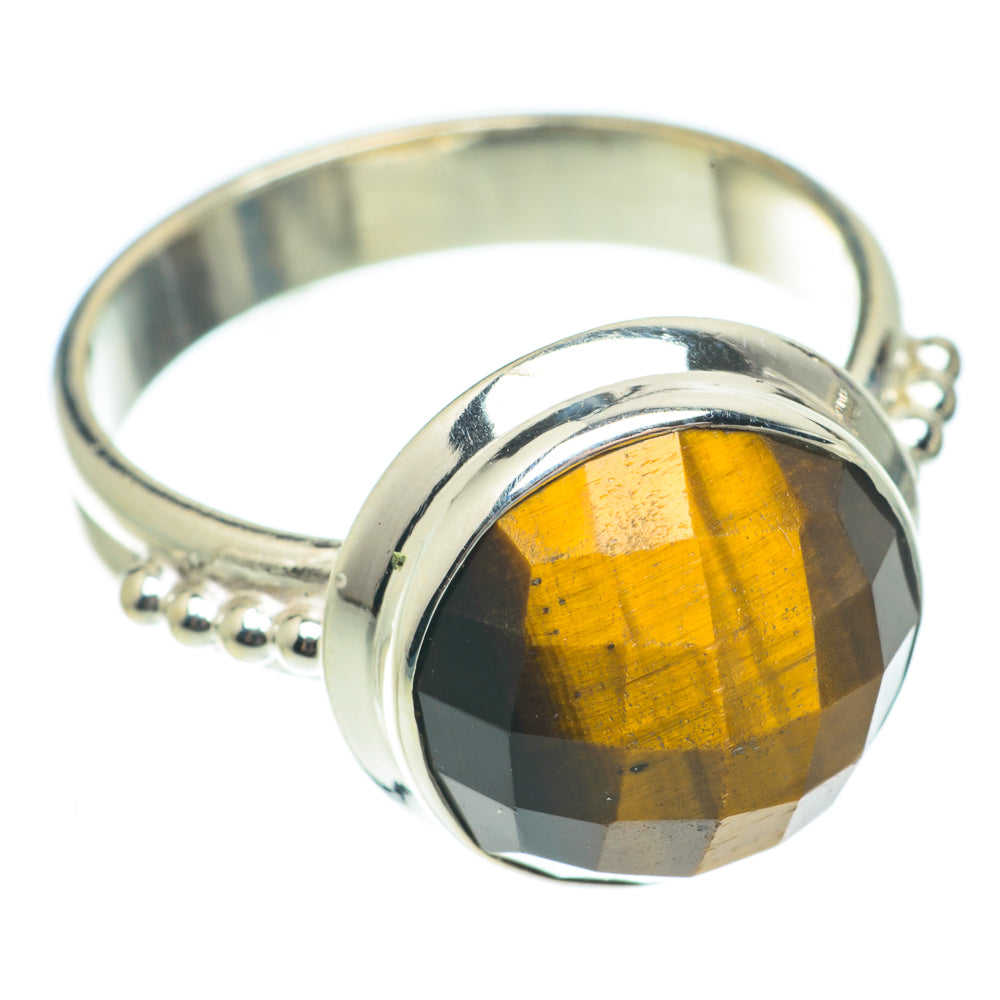Tiger Eye Rings handcrafted by Ana Silver Co - RING65332