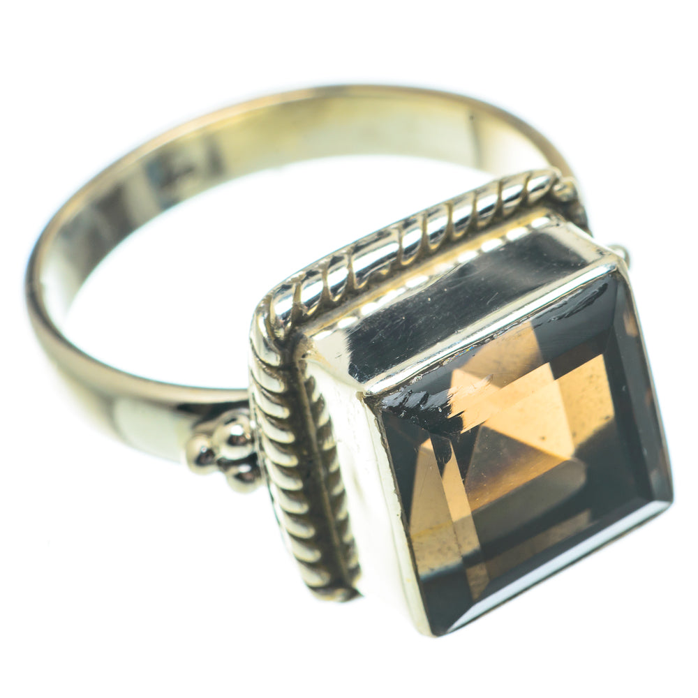 Smoky Quartz Rings handcrafted by Ana Silver Co - RING65348