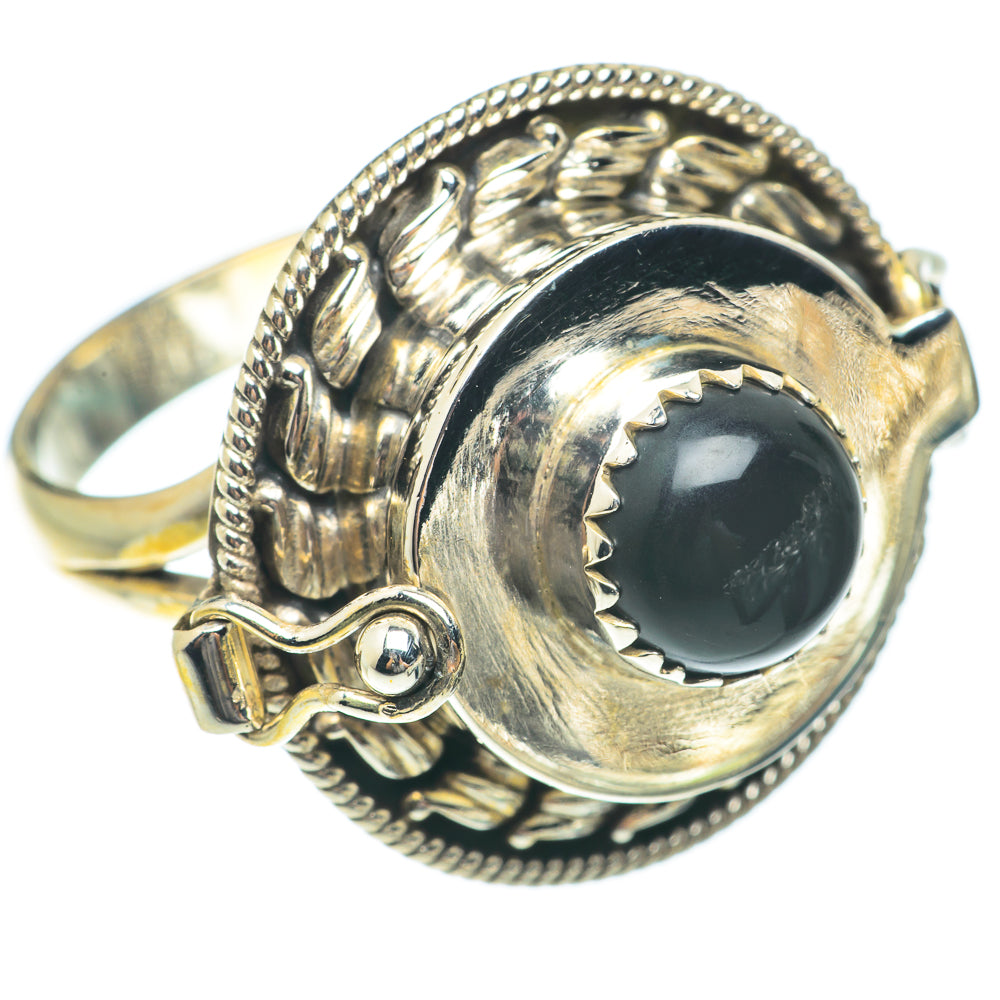 Black Onyx Rings handcrafted by Ana Silver Co - RING65395