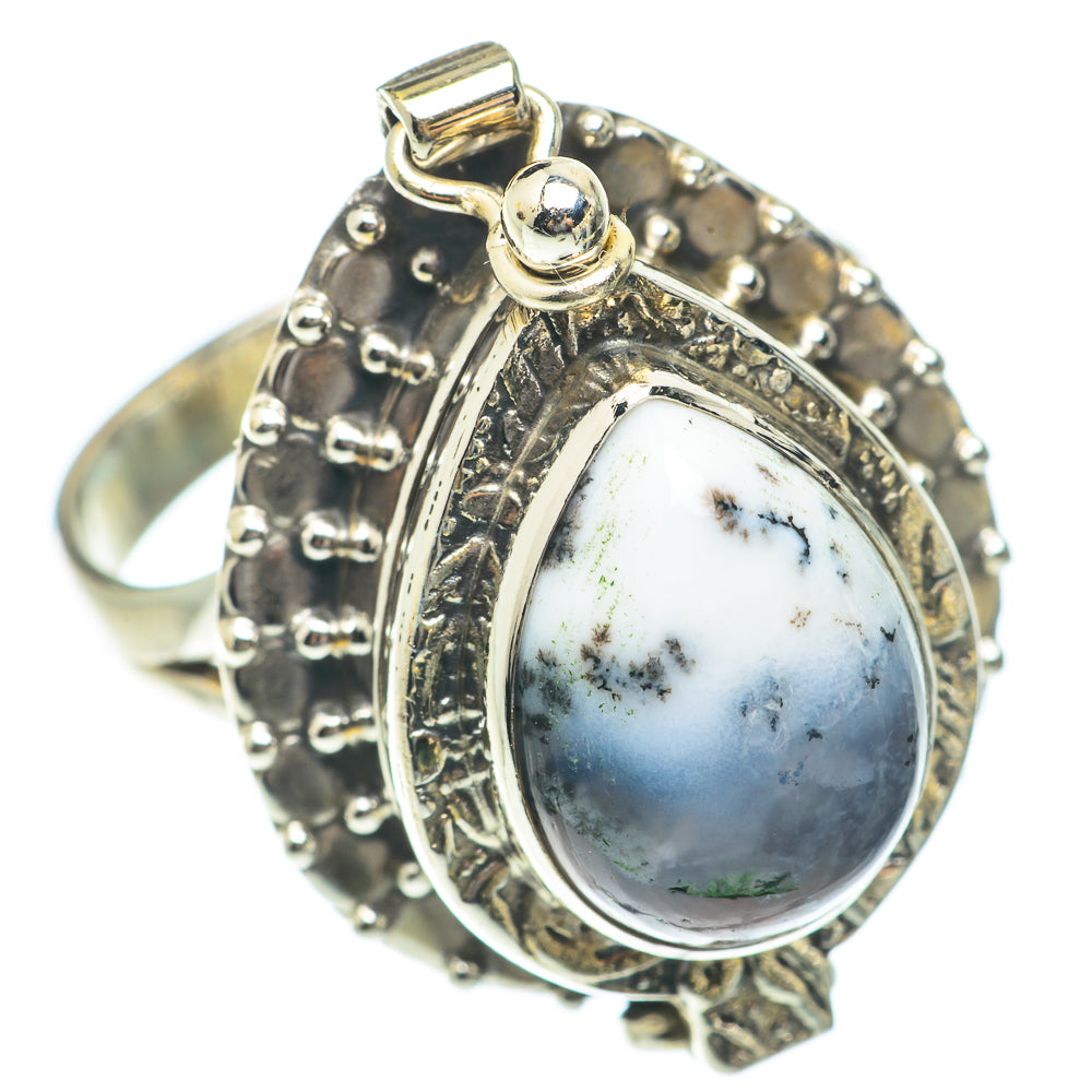 Rainbow Moonstone Rings handcrafted by Ana Silver Co - RING65397