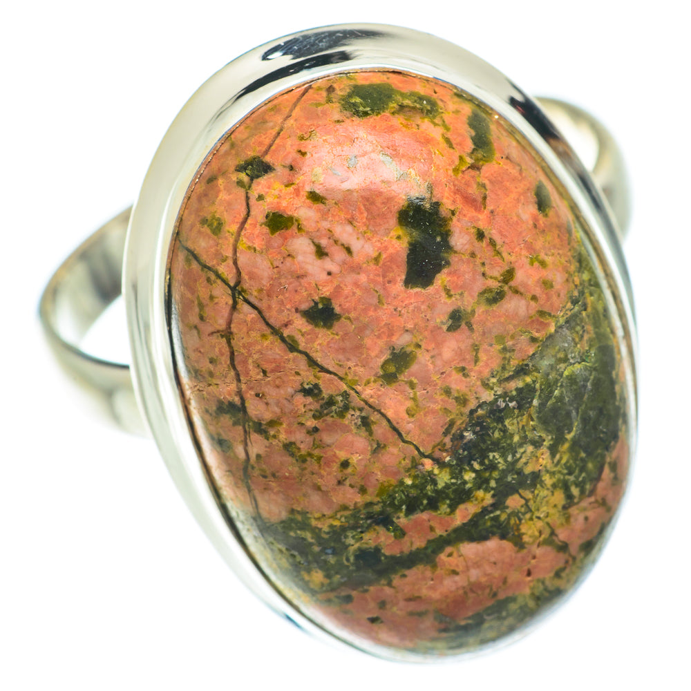 Unakite Rings handcrafted by Ana Silver Co - RING65426