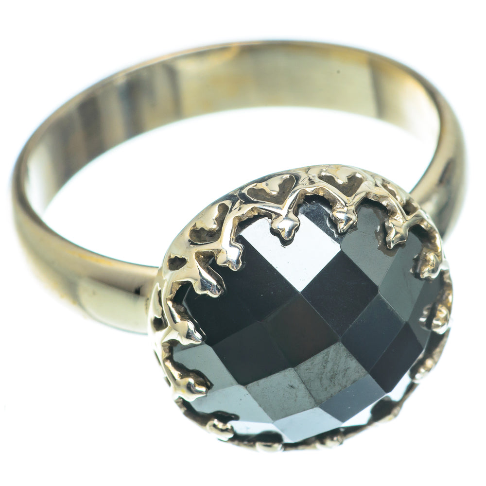 Hematite Rings handcrafted by Ana Silver Co - RING65433