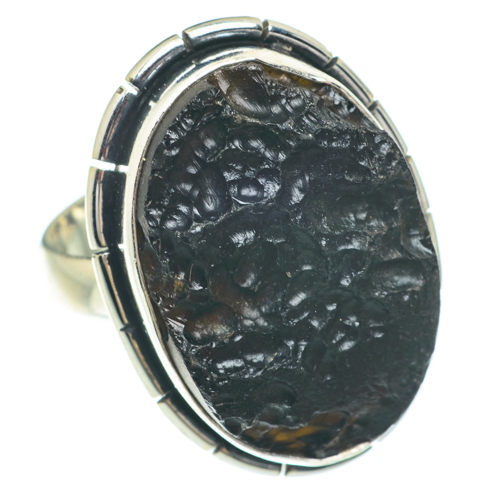 Tektite Rings handcrafted by Ana Silver Co - RING65525