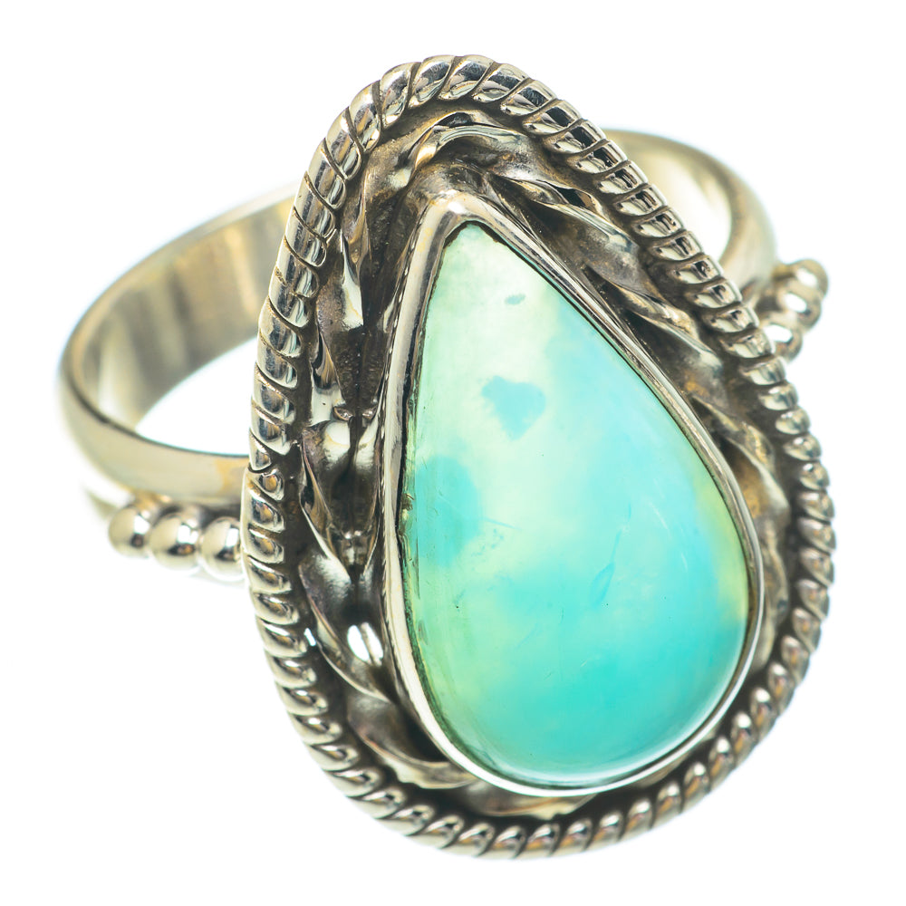 Peruvian Opal Rings handcrafted by Ana Silver Co - RING65532
