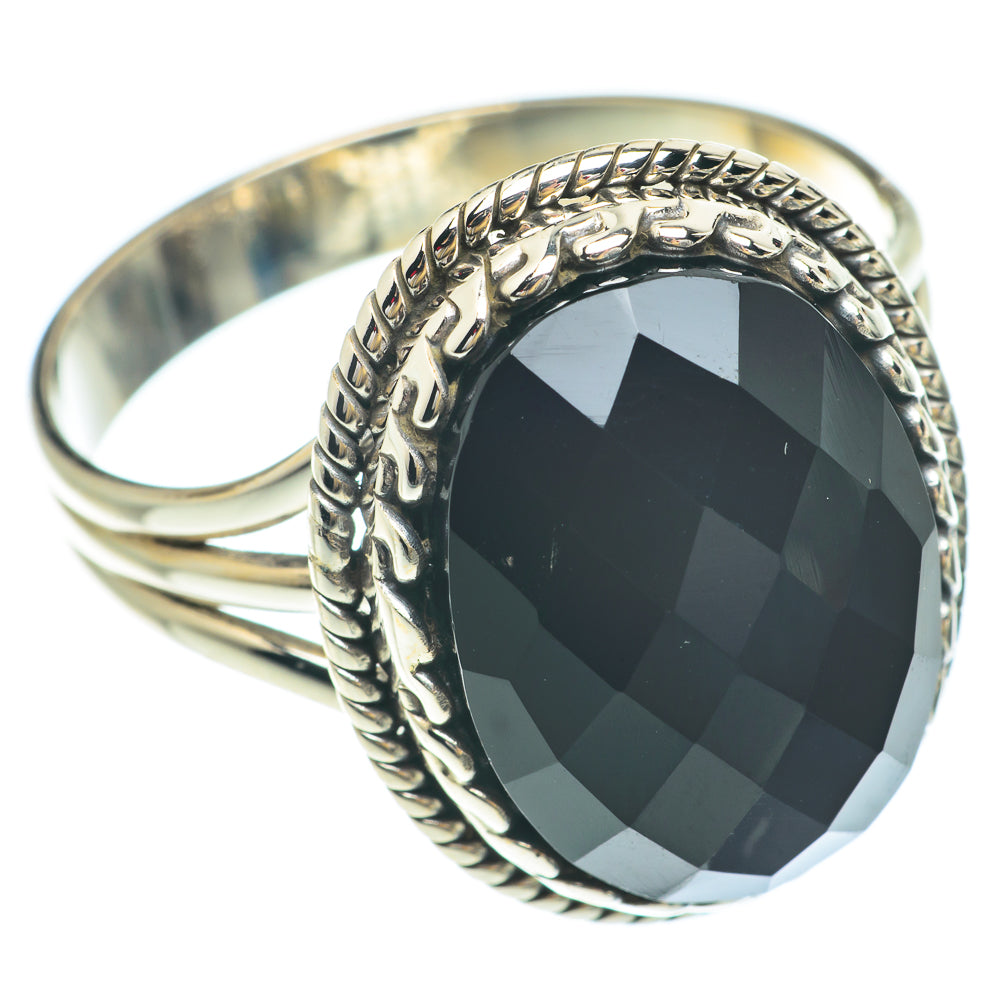 Black Onyx Rings handcrafted by Ana Silver Co - RING65545