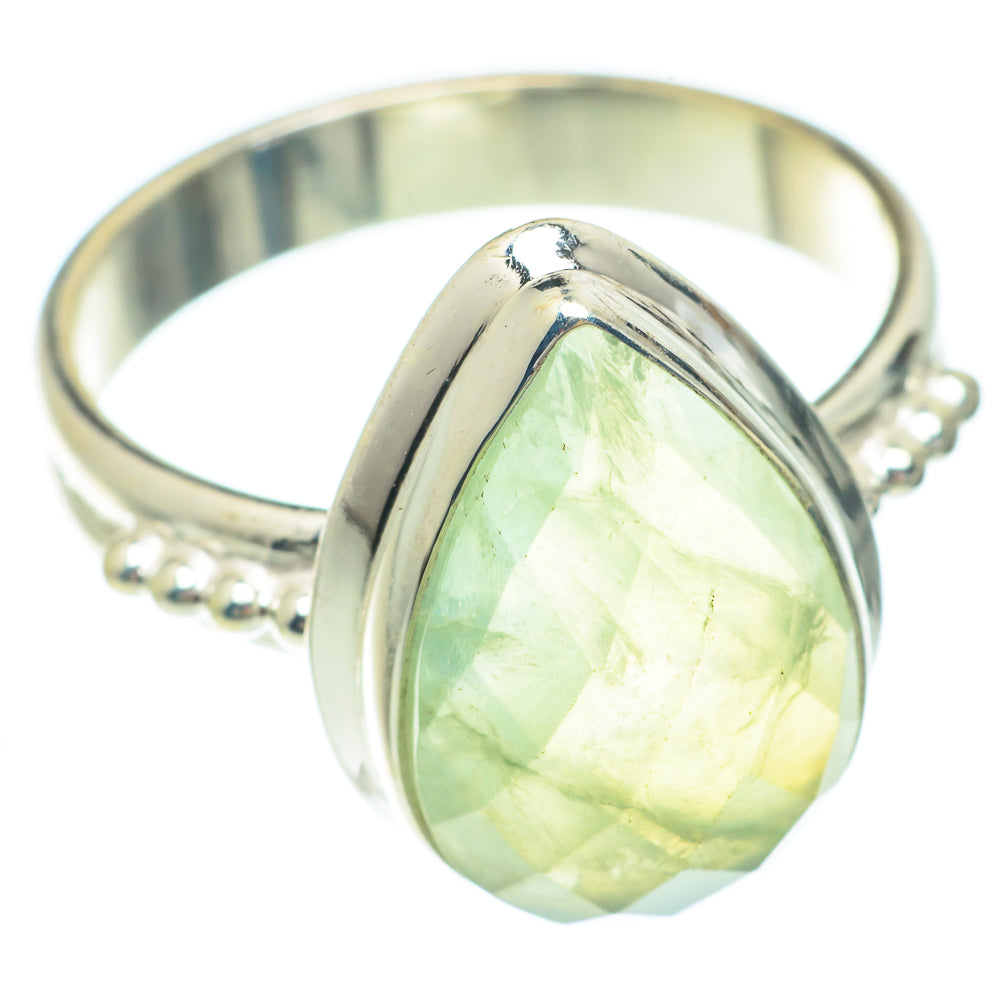 Prehnite Rings handcrafted by Ana Silver Co - RING65555
