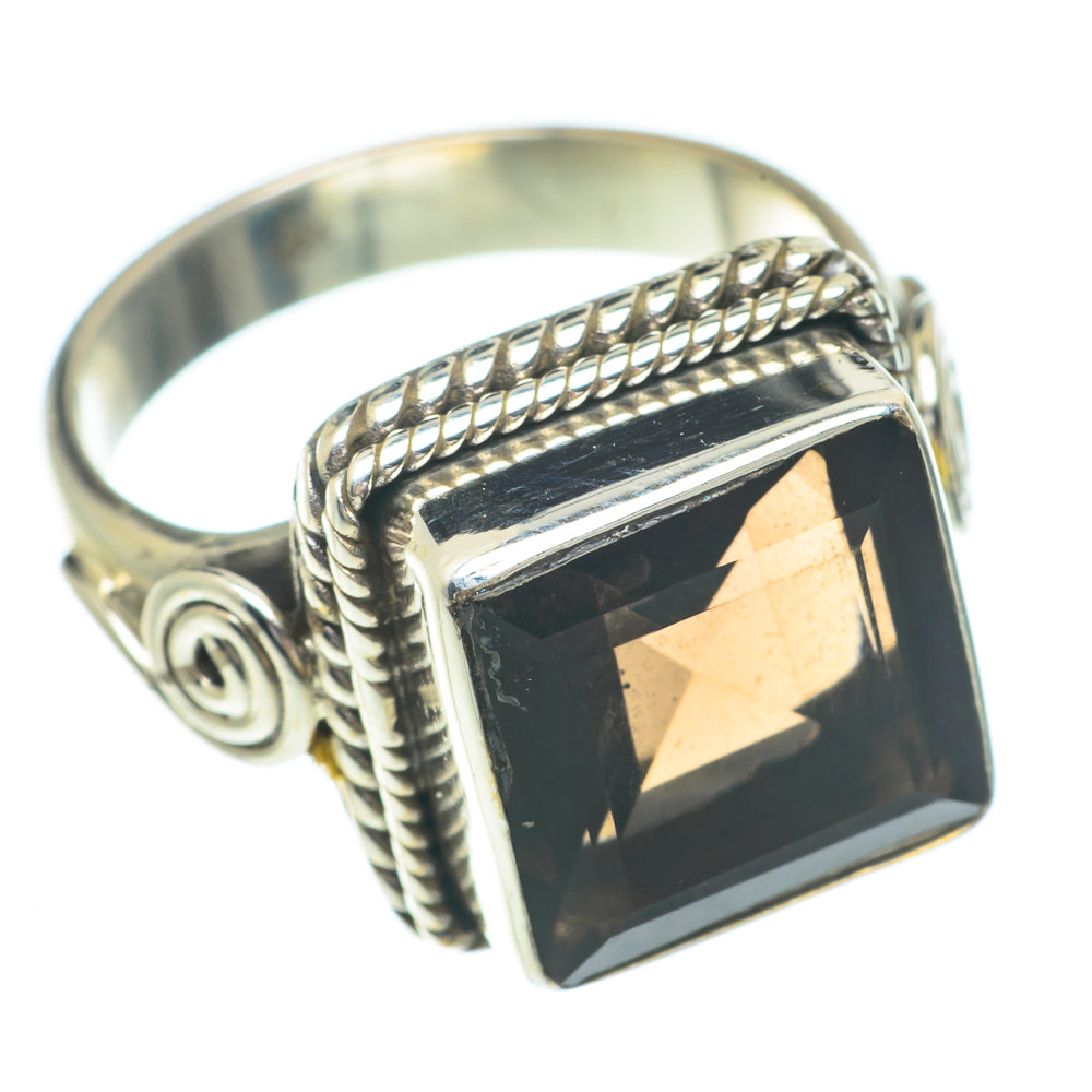 Smoky Quartz Rings handcrafted by Ana Silver Co - RING65558