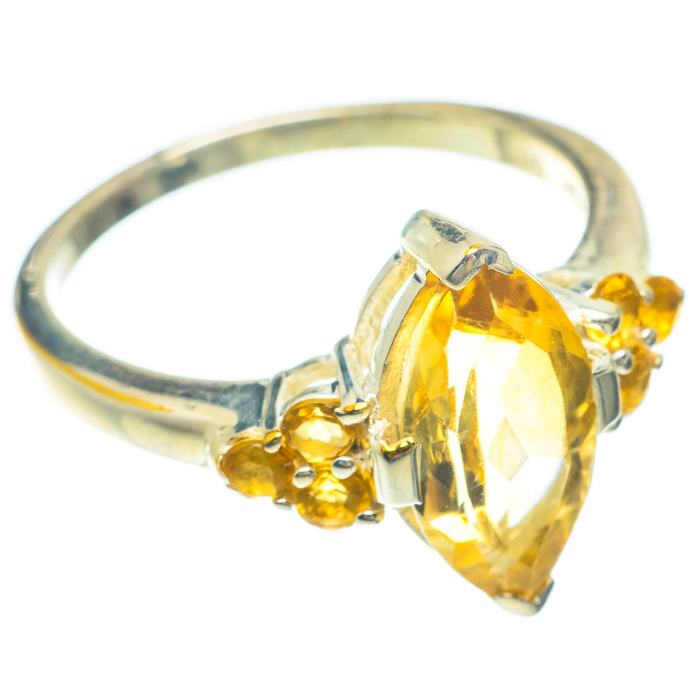 Citrine Rings handcrafted by Ana Silver Co - RING65581
