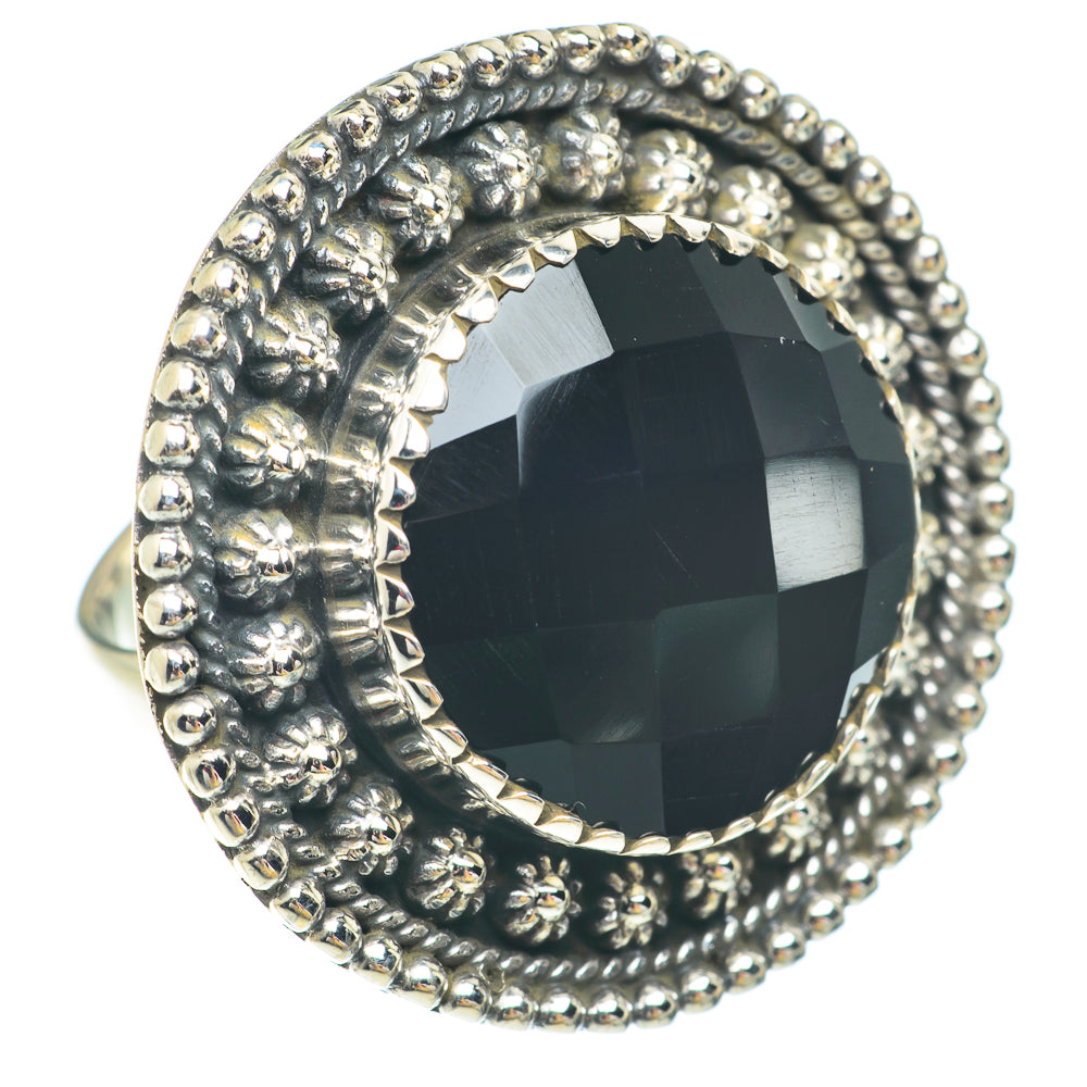 Black Onyx Rings handcrafted by Ana Silver Co - RING65611