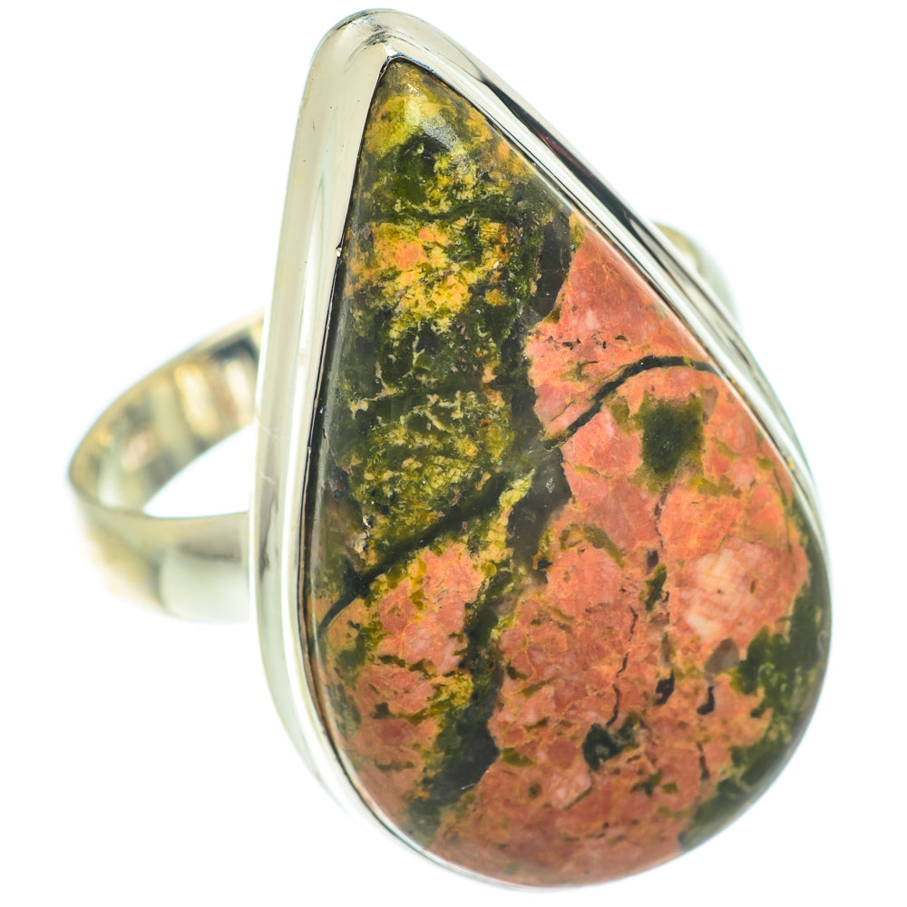 Unakite Rings handcrafted by Ana Silver Co - RING65622