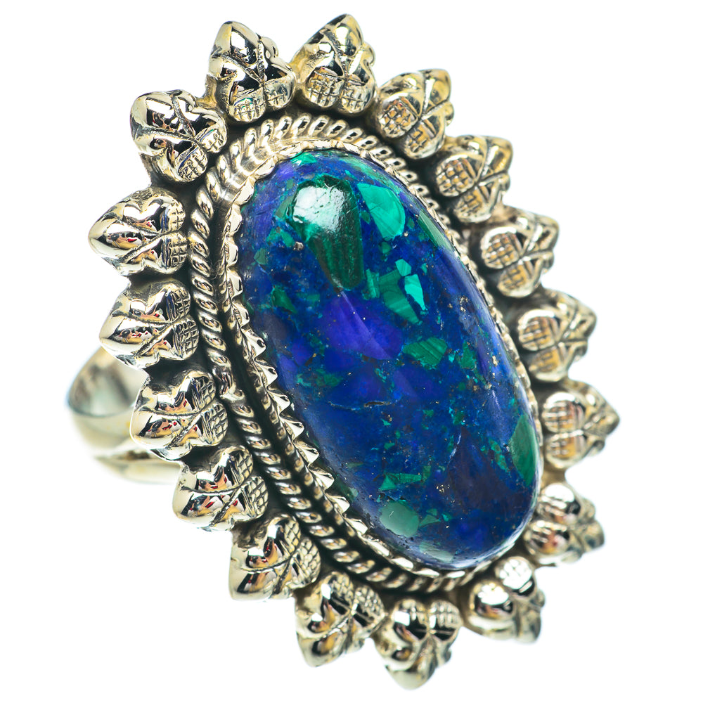 Azurite Rings handcrafted by Ana Silver Co - RING65647