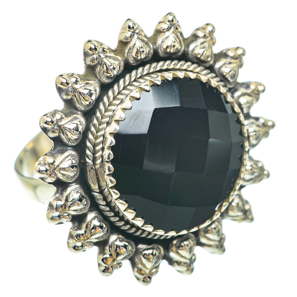 Black Onyx Rings handcrafted by Ana Silver Co - RING65663