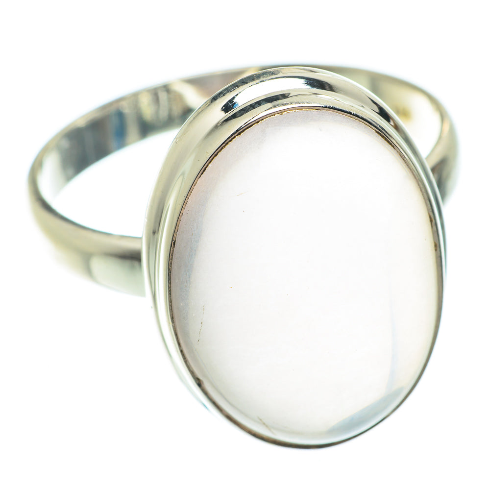 Rose Quartz Rings handcrafted by Ana Silver Co - RING65683