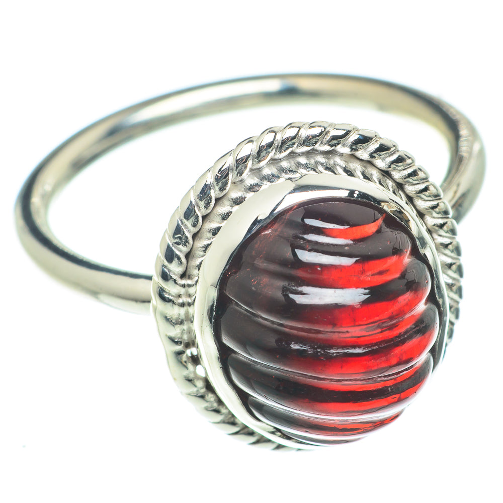 Garnet Rings handcrafted by Ana Silver Co - RING65684
