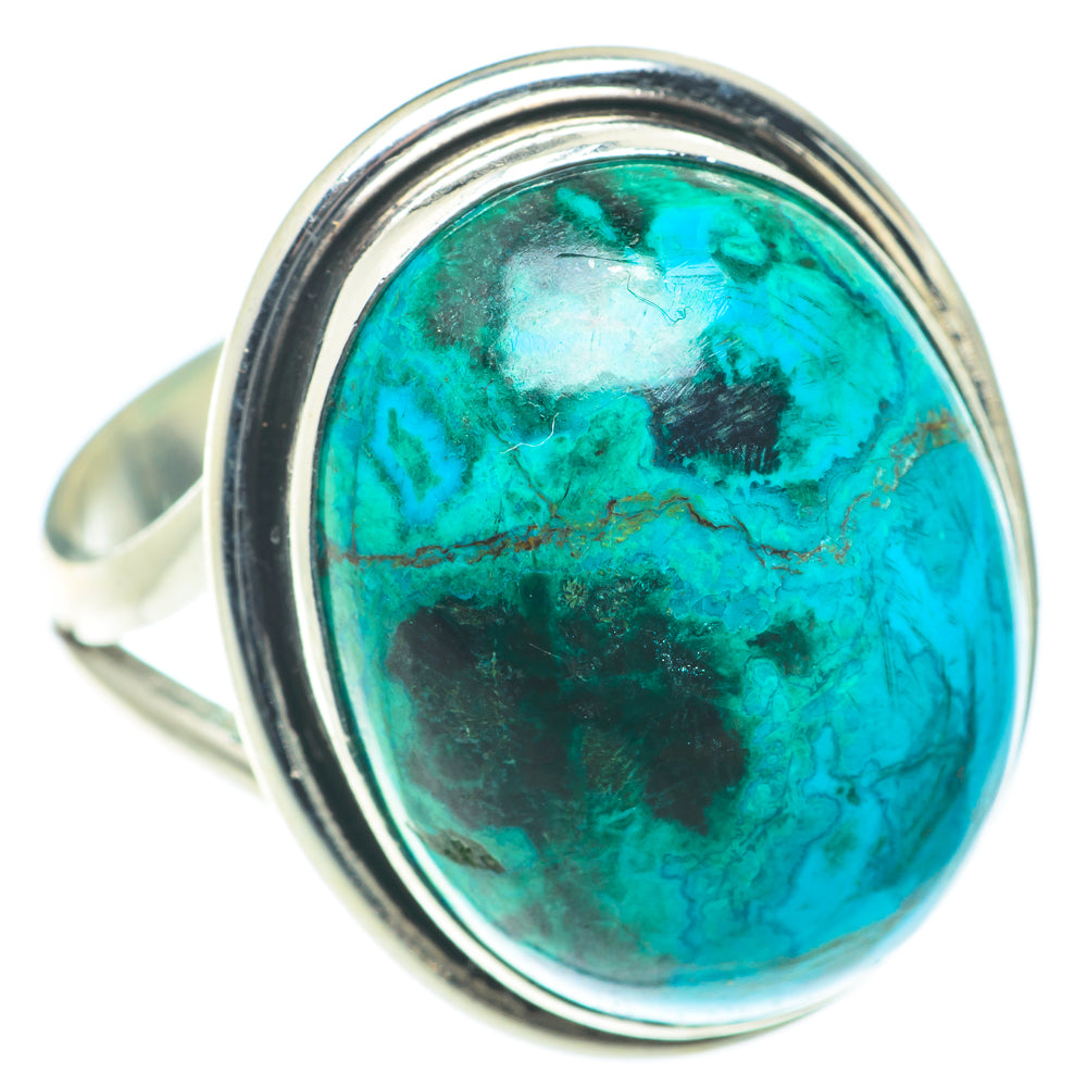 Chrysocolla Rings handcrafted by Ana Silver Co - RING65704