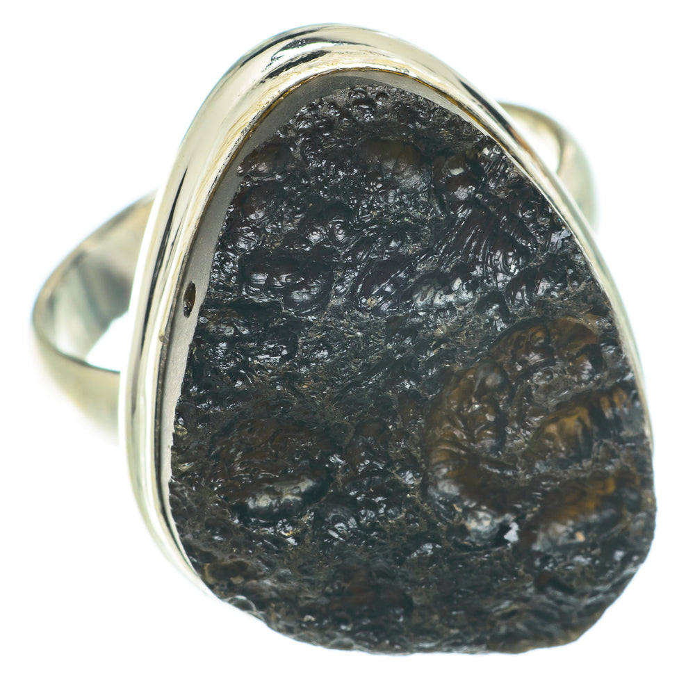 Tektite Rings handcrafted by Ana Silver Co - RING65723