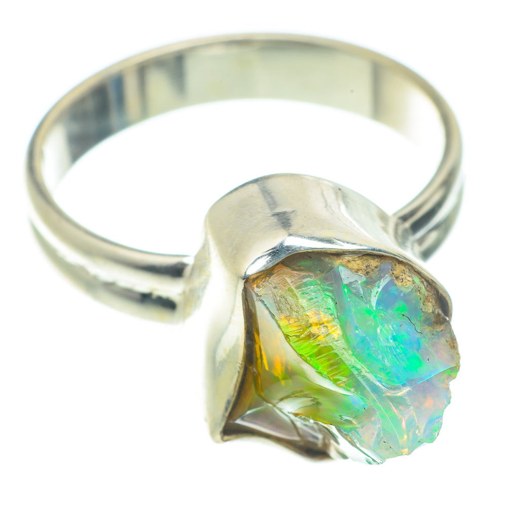 Ethiopian Opal Rings handcrafted by Ana Silver Co - RING65731