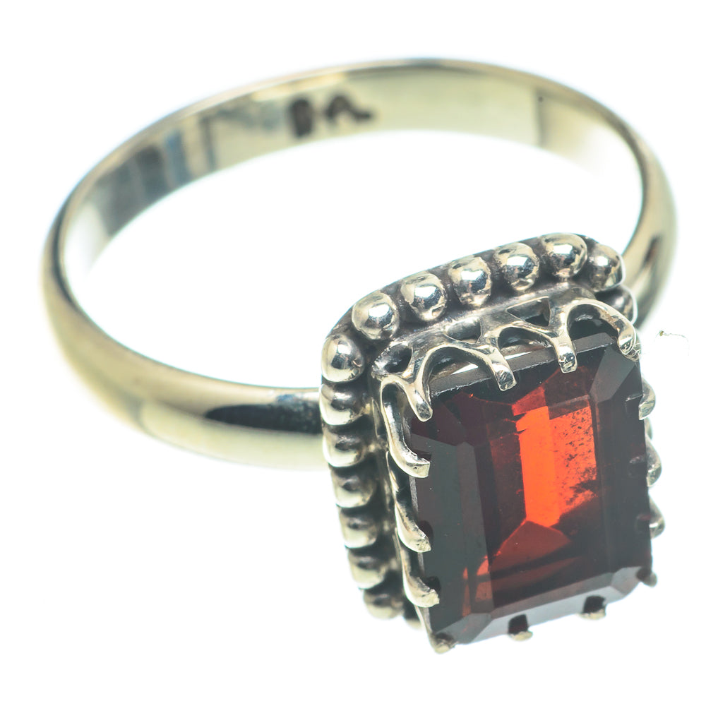 Garnet Rings handcrafted by Ana Silver Co - RING65773