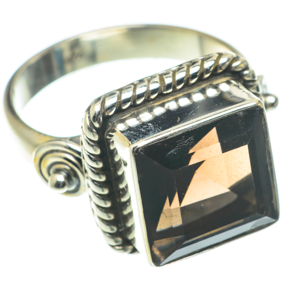 Smoky Quartz Rings handcrafted by Ana Silver Co - RING65795