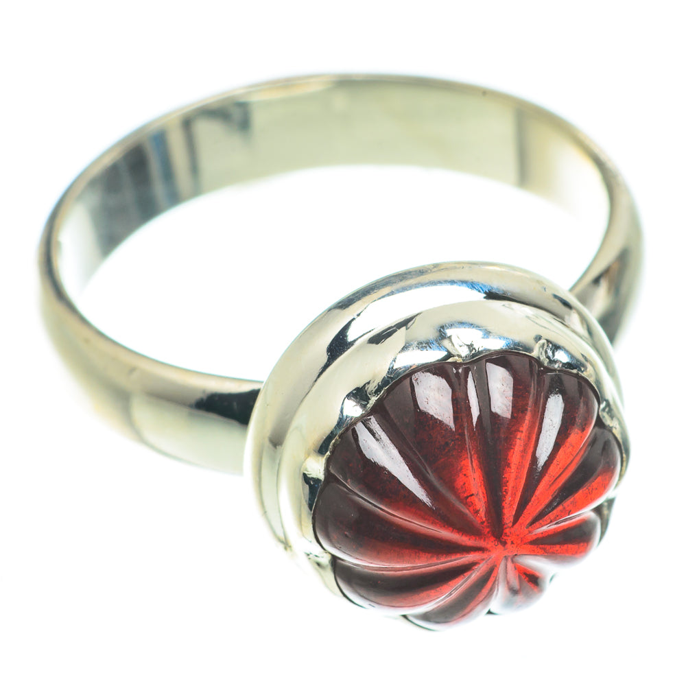 Garnet Rings handcrafted by Ana Silver Co - RING65801