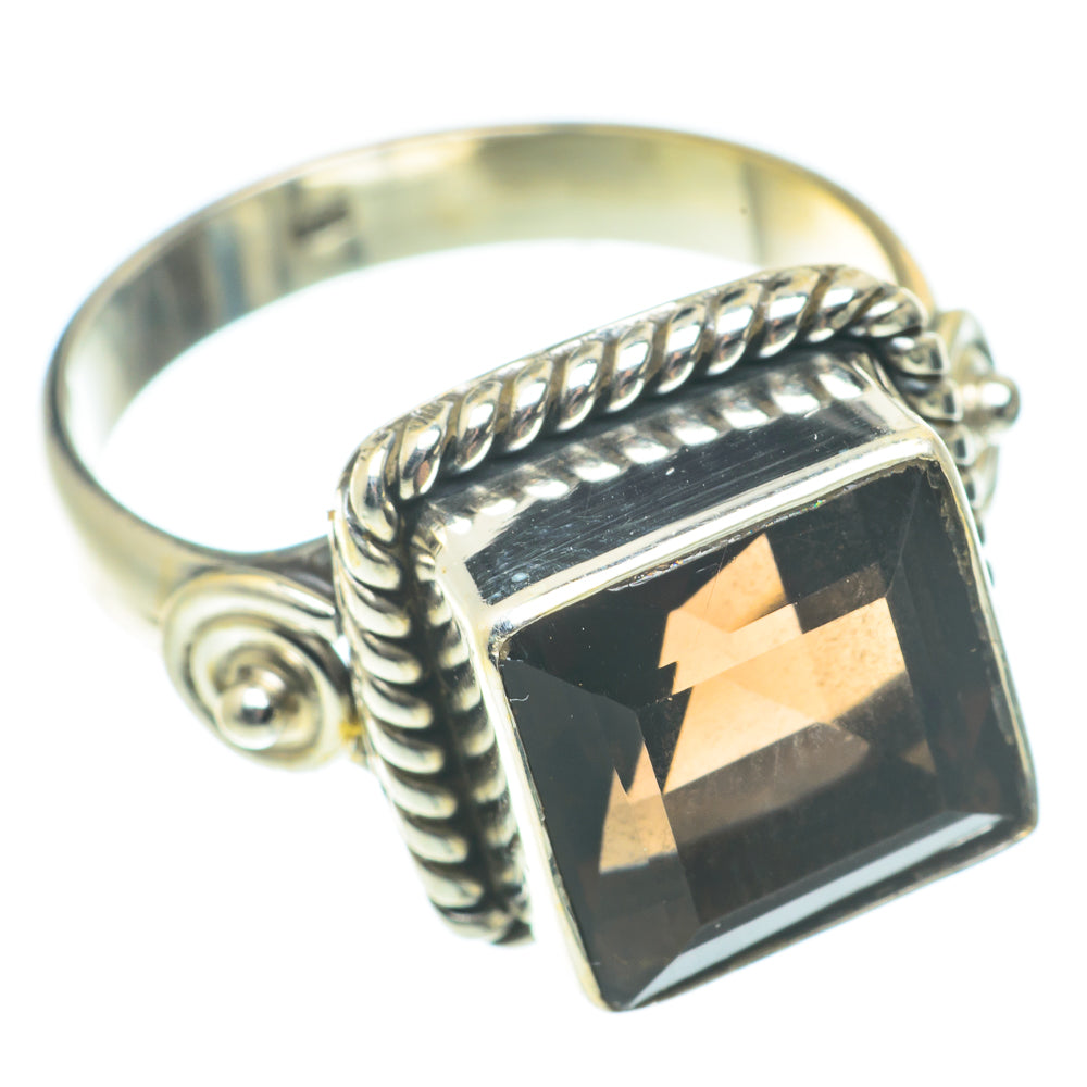 Smoky Quartz Rings handcrafted by Ana Silver Co - RING65819