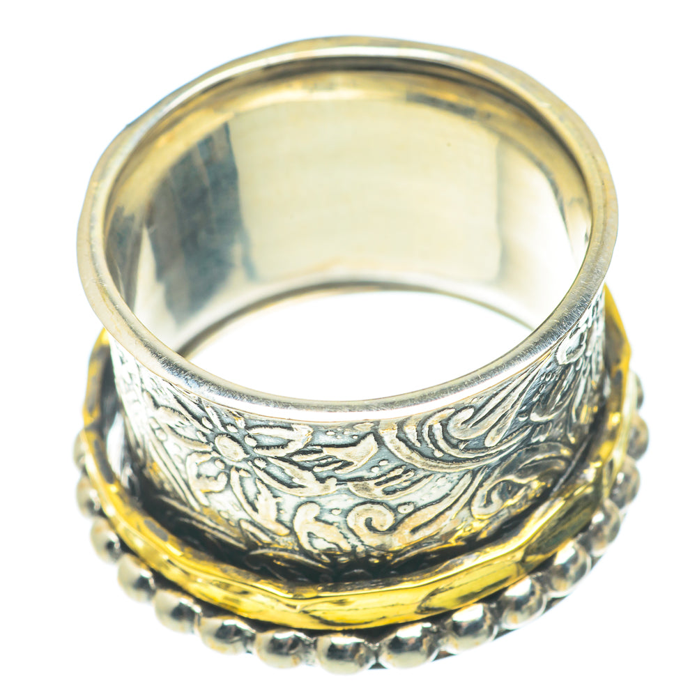 Meditation Spinner Rings handcrafted by Ana Silver Co - RING65828 - Photo 2