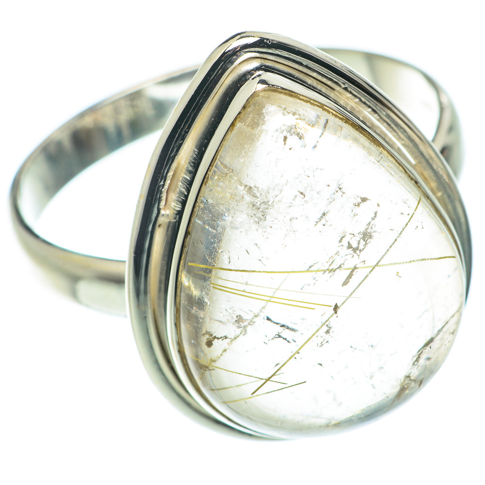 Rutilated Quartz Rings handcrafted by Ana Silver Co - RING65942