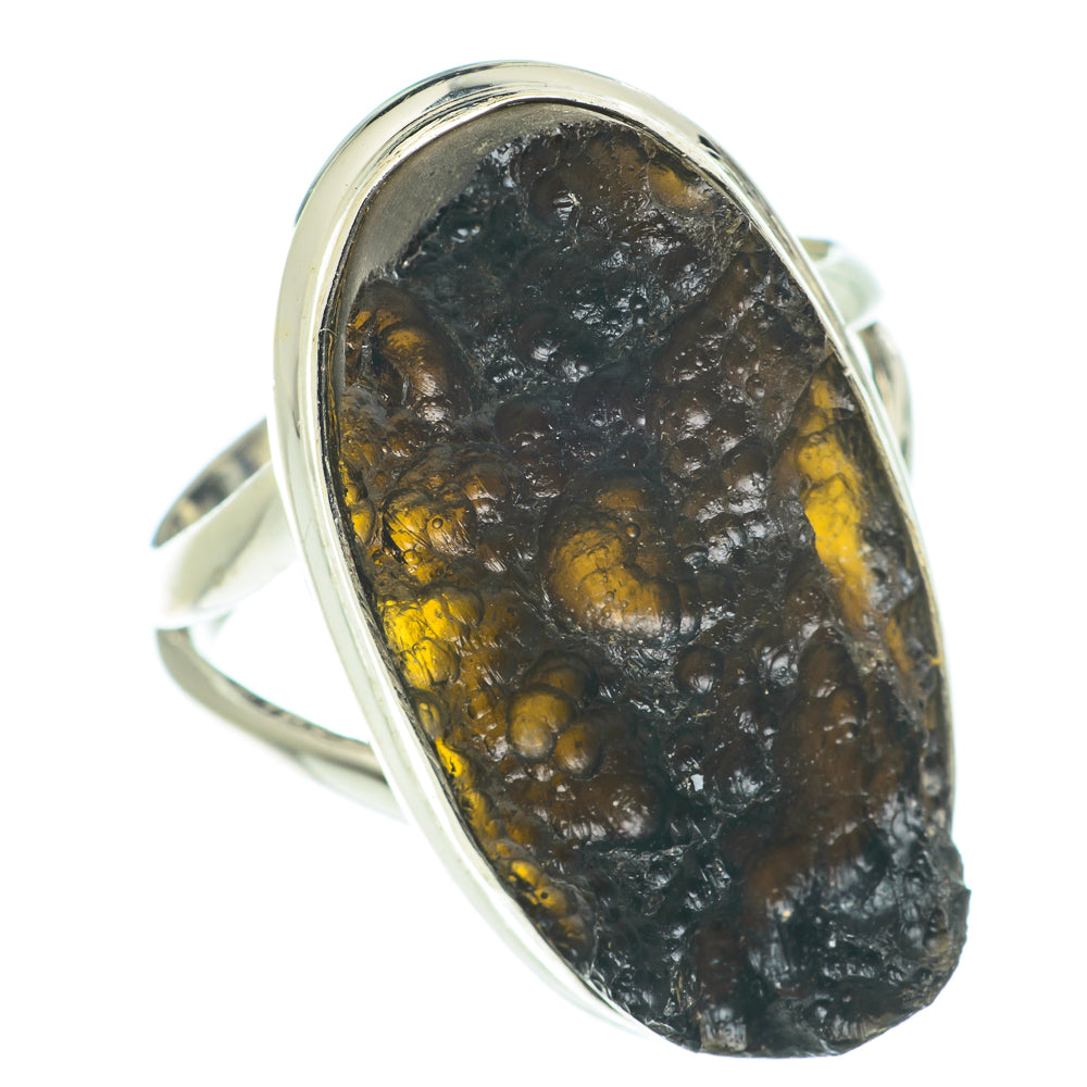 Tektite Rings handcrafted by Ana Silver Co - RING66002
