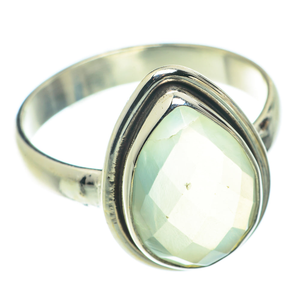 White Quartz Rings handcrafted by Ana Silver Co - RING66043