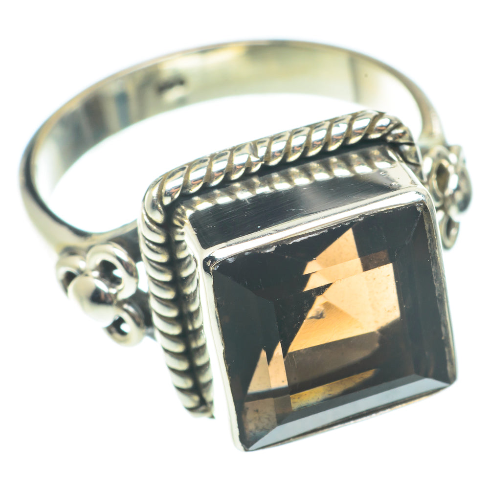 Smoky Quartz Rings handcrafted by Ana Silver Co - RING66095
