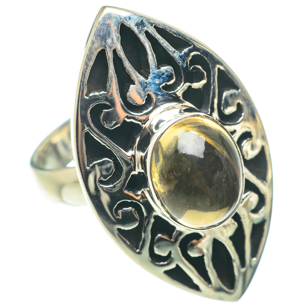 Citrine Rings handcrafted by Ana Silver Co - RING66099 - Photo 2